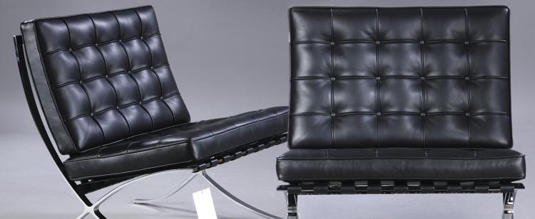 LUDWIG MIES VAN DER ROHE for KNOLL. Armchair 