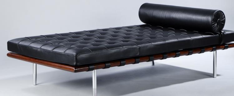 LUDWIG MIES VAN DER ROHE para KNOLL. Daybed “Barcelona”.